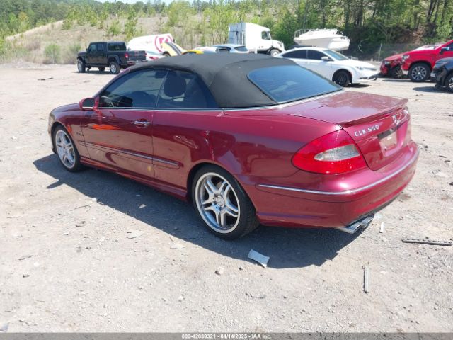 2008 MERCEDES-BENZ CLK 550 WDBTK72F48T099058 Photo 2