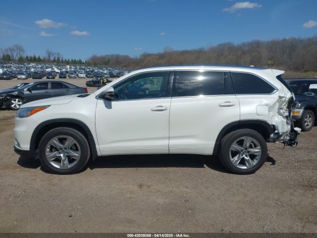 5TDDCRFHXGS019379 Toyota Highlander Hybrid Limited