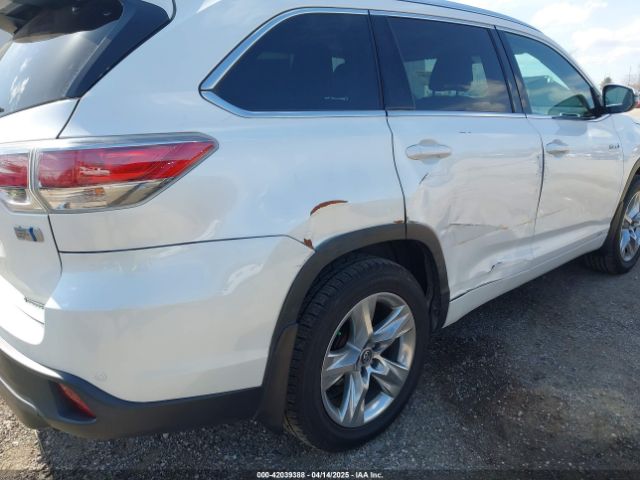 5TDDCRFHXGS019379 Toyota Highlander Hybrid Limited