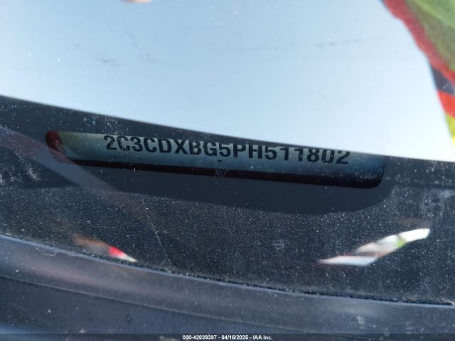 2C3CDXBG5PH511802 Dodge Charger Sxt