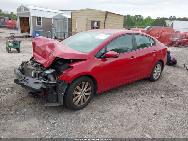 KNAFX4A62F5417161 KIA FORTE LX