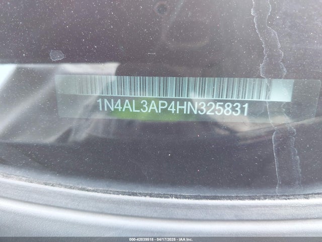 1N4AL3AP4HN325831 Nissan Altima 2.5 S
