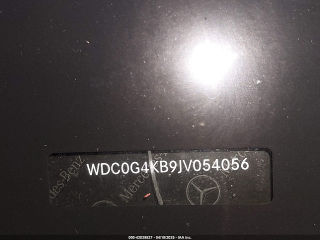 WDC0G4KB9JV054056 Mercedes-Benz Glc 300 4matic