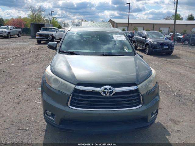 5TDYKRFH2ES029213 Toyota Highlander Limited V6