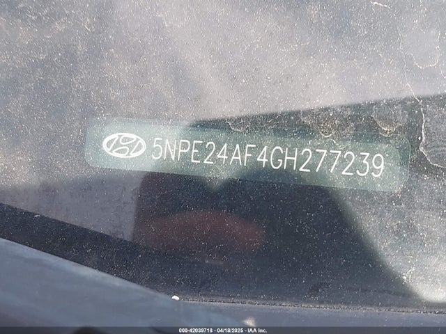 Hyundai SONATA SE 2016 5NPE24AF4GH277239 Image 9