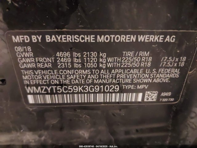WMZYT5C59K3G91029 Mini Countryman Cooper S