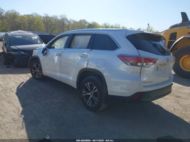 5TDJKRFH0GS305277 Toyota Highlander Xle V6