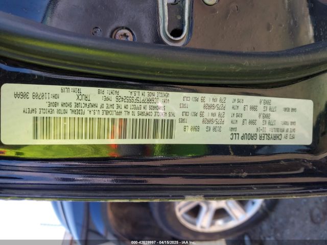 1C6RR7PT5FS552426 RAM 1500 Laramie Limited