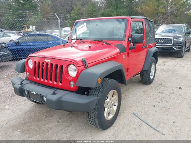 1C4GJWAGXFL686842 Jeep Wrangler Sport