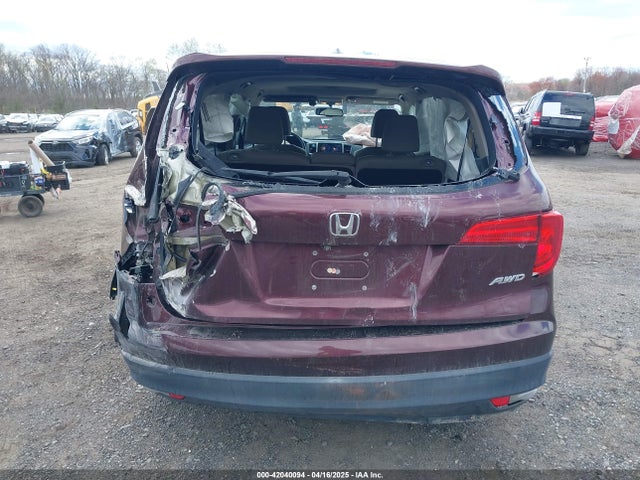 5FNYF6H74HB040889 Honda Pilot Ex-l