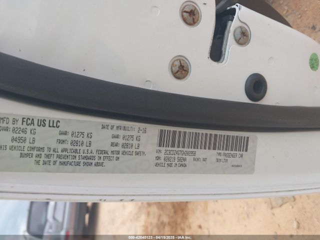 2C3CDZAG7GH202958 Dodge Challenger Sxt