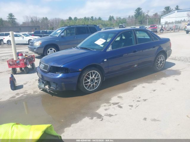 2001 AUDI S4 WAURD68D21A133213 Photo 1