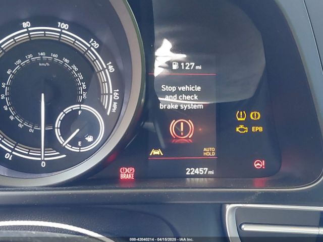 KMHLM4AJ4NU030243 Hyundai Elantra Hybrid Blue
