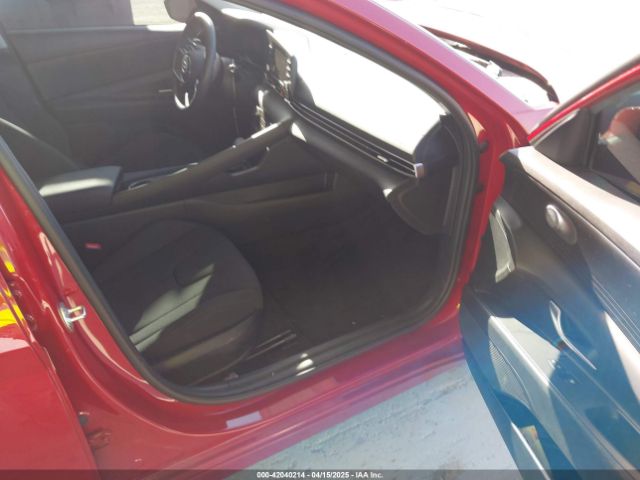 KMHLM4AJ4NU030243 Hyundai Elantra Hybrid Blue