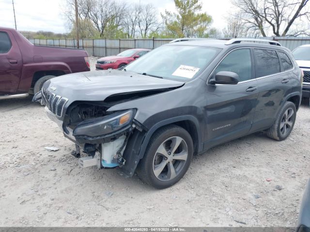 1C4PJLDB4KD479382 Jeep Cherokee Limited Fwd