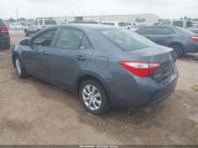 2T1BURHE3FC323510 Toyota COROLLA LE