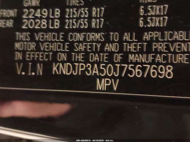 KNDJP3A50J7567698 KIA SOUL +