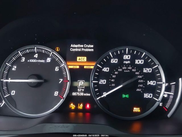 5FRYD3H59HB000292 Acura Mdx Technology Package