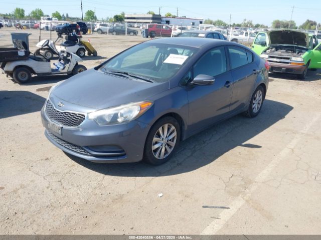 KNAFX4A61F5354649 KIA FORTE LX