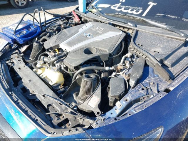 JN1FV7AR9JM481641 Infiniti Q50 3.0t Red Sport 400
