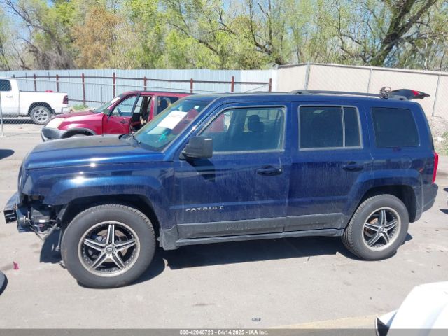 1C4NJRBBXGD579801 Jeep Patriot Sport