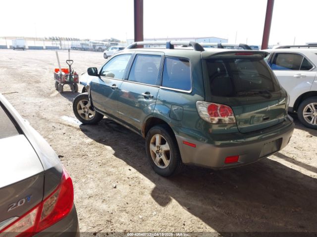 2003 MITSUBISHI OUTLANDER JA4LZ41G53U095457 Photo 2