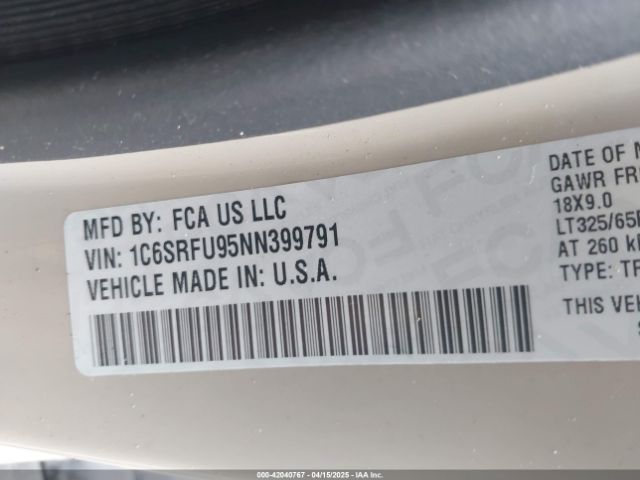 2022 RAM 1500 1C6SRFU95NN399791 Photo 8