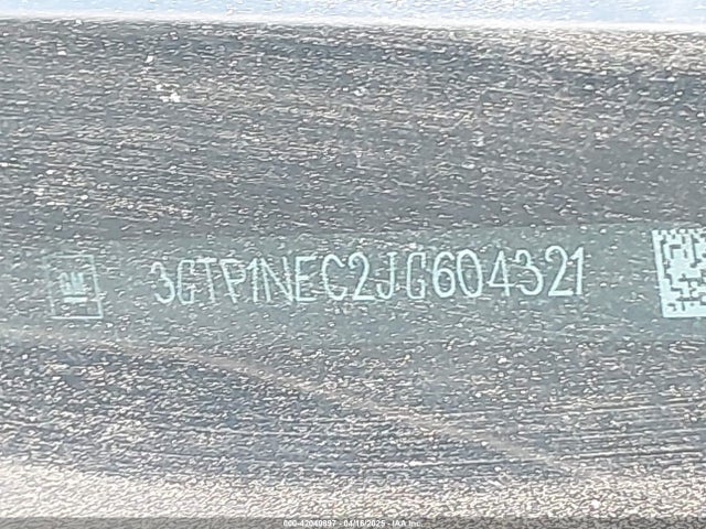 3GTP1NEC2JG604321 GMC Sierra 1500 Slt