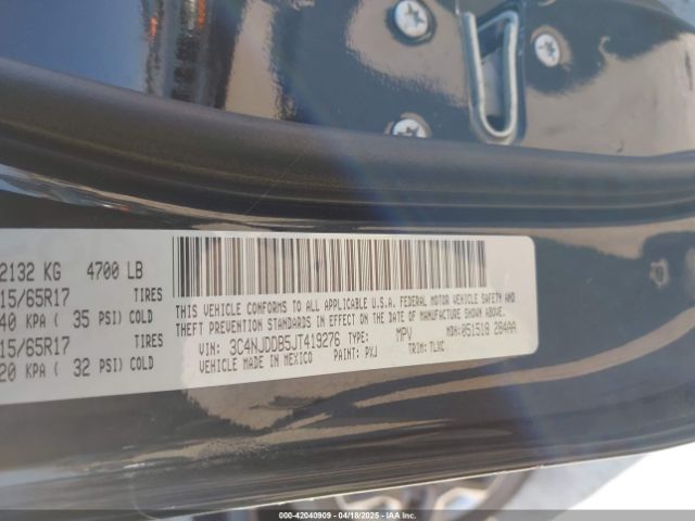 3C4NJDDB5JT419276 Jeep Compass Trailhawk 4x4