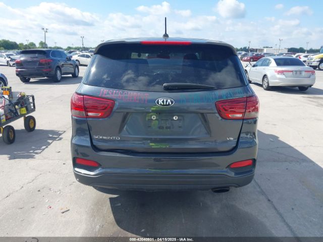 5XYPG4A56LG622631 KIA Sorento 3.3l Lx