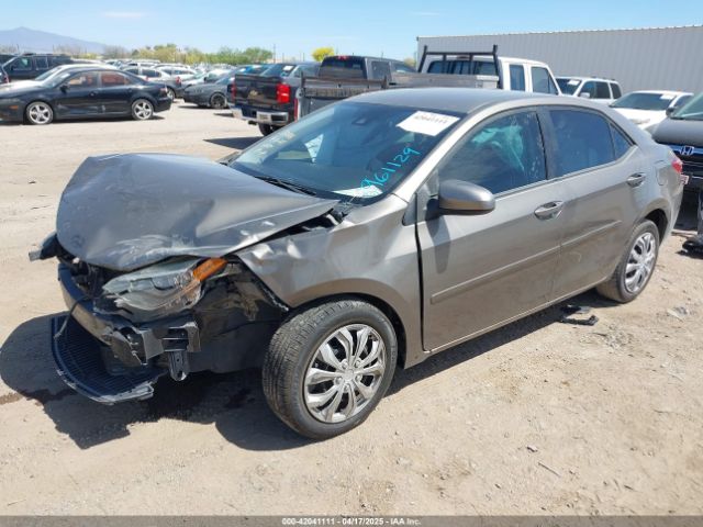 2T1BURHE5HC961129 Toyota COROLLA LE