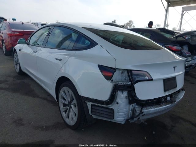 2022 TESLA MODEL 3 5YJ3E1EA5NF299550 Photo 2