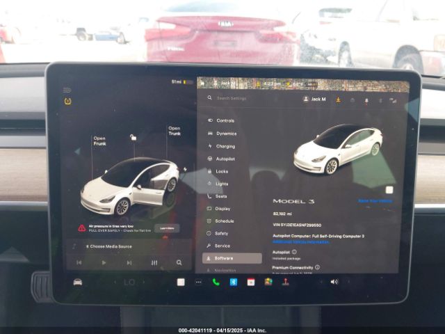 2022 TESLA MODEL 3 5YJ3E1EA5NF299550 Photo 6
