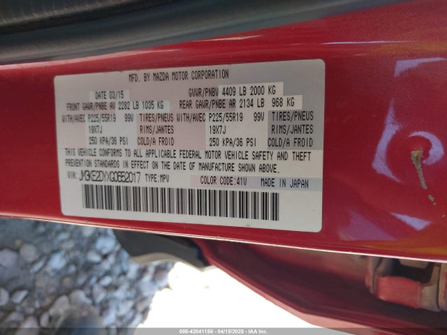 JM3KE2DYXG0652017 Mazda Cx-5 Grand Touring