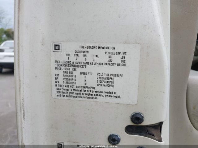 1998 CADILLAC DEVILLE 1G6KF549XWU807272 Photo 8
