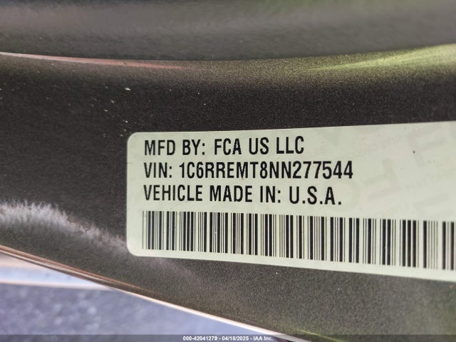 RAM 1500 2022 1C6RREMT8NN277544 Image 9