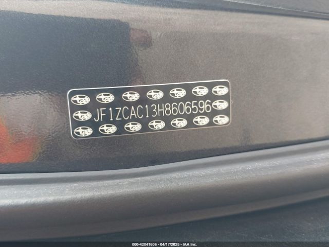 JF1ZCAC13H8606596 Subaru Brz Limited
