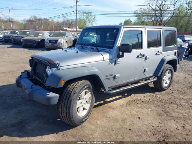 1C4BJWDG9FL722218 Jeep Wrangler Unlimited Sport