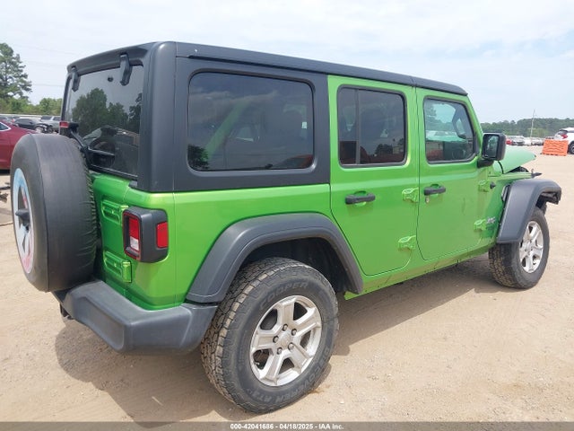 1C4HJXDN5JW320220 Jeep Wrangler Unlimited Sport S 4x4