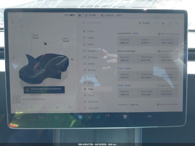 2025 TESLA MODEL 3 5YJ3E1EA6SF939292 Photo 6