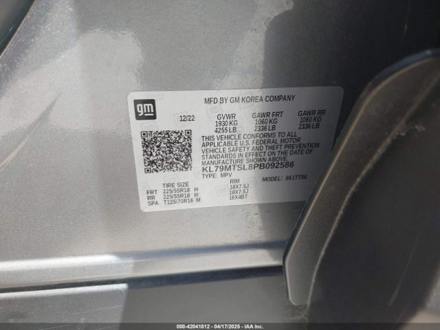 2023 CHEVROLET TRAILBLAZER KL79MTSL8PB092586 Photo 8