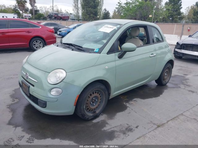 2012 FIAT 500 3C3CFFAR0CT339784 Photo 1