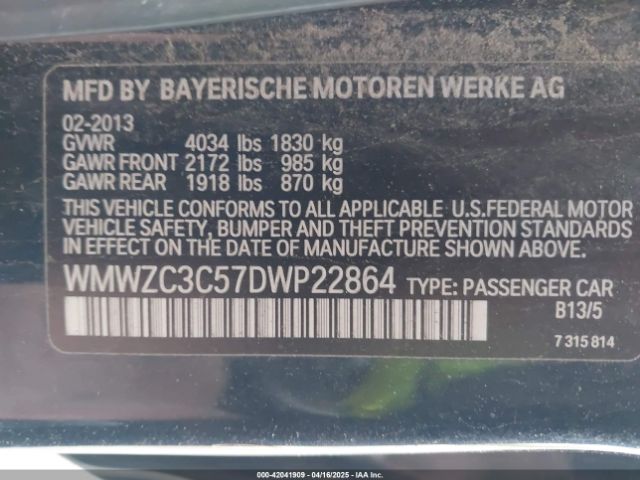 2013 MINI COUNTRYMAN WMWZC3C57DWP22864 Photo 8