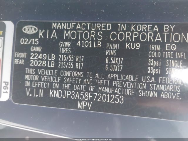 KNDJP3A58F7201253 KIA SOUL +