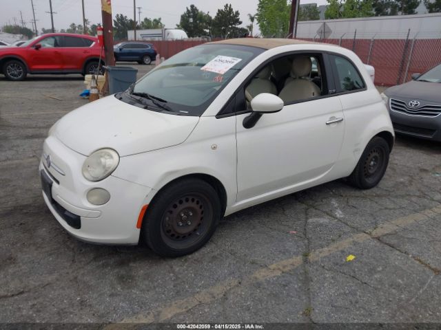 2012 FIAT 500C 3C3CFFDR7CT120509 Photo 1