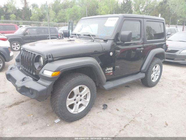 1C4GJXAN1JW255415 Jeep Wrangler Sport S 4x4