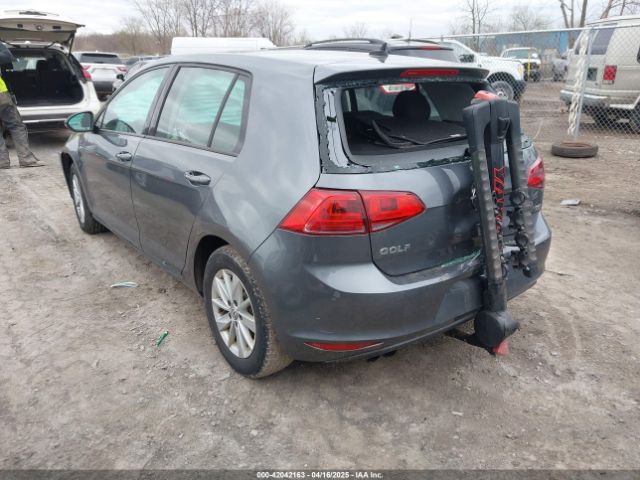 3VW217AUXGM008854 Volkswagen Golf Tsi S 4-door