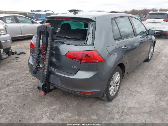3VW217AUXGM008854 Volkswagen Golf Tsi S 4-door