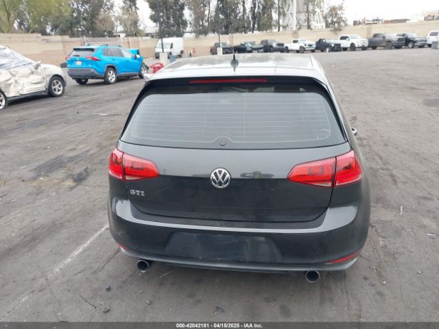 3VW4T7AU8FM015643 Volkswagen Golf Gti 2.0t Autobahn 4-door