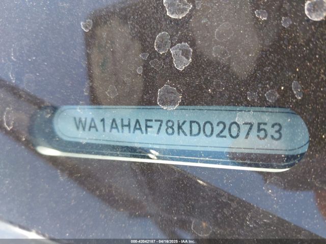 WA1AHAF78KD020753 Audi Q7 45 Premium/45 Se Premium